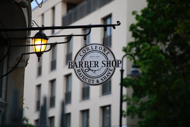 Hanging Signage - Barber Shop